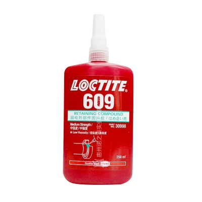 樂(lè)泰609圓柱型固持膠250ml